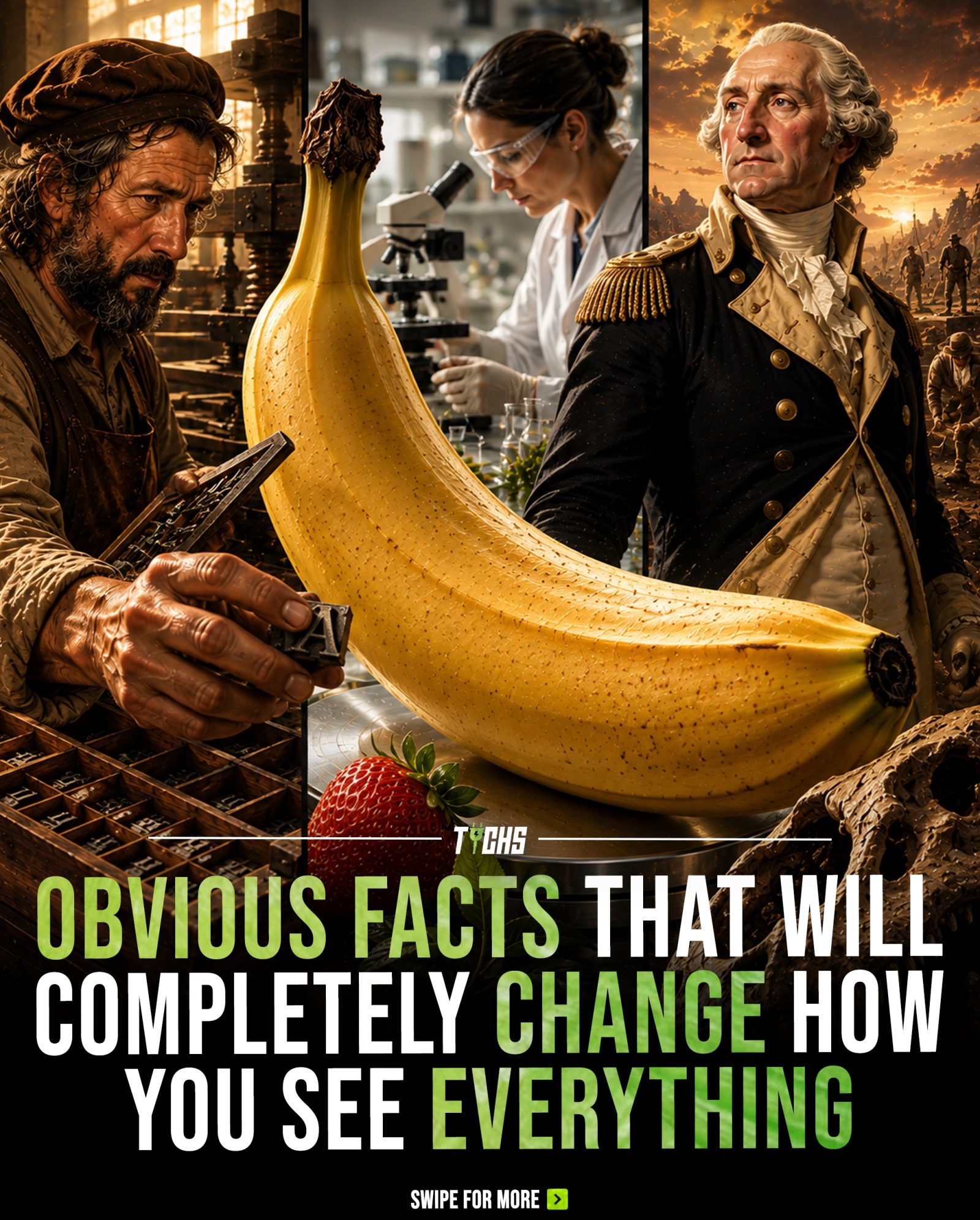 Everyday Objects Revealed: Bananas, Car Keys, and Shark Facts