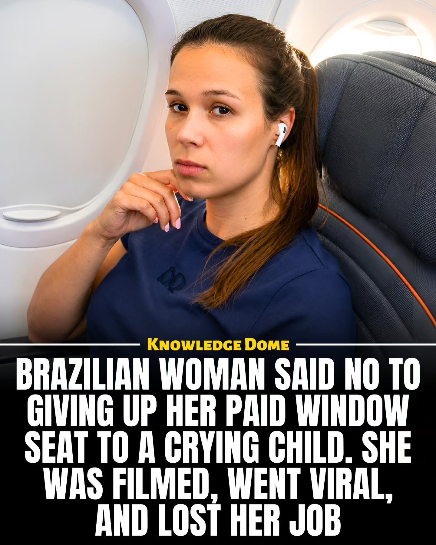 Brazilian Woman's Airplane Seat Dispute Goes Viral