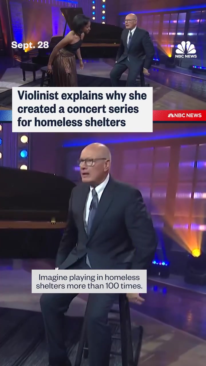 Violinist's Homeless Shelter Concert Series