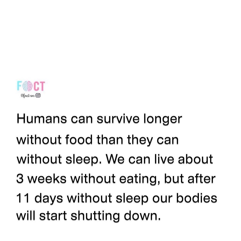 Survival Facts: How Long Can Humans Live Without Food or Sleep?