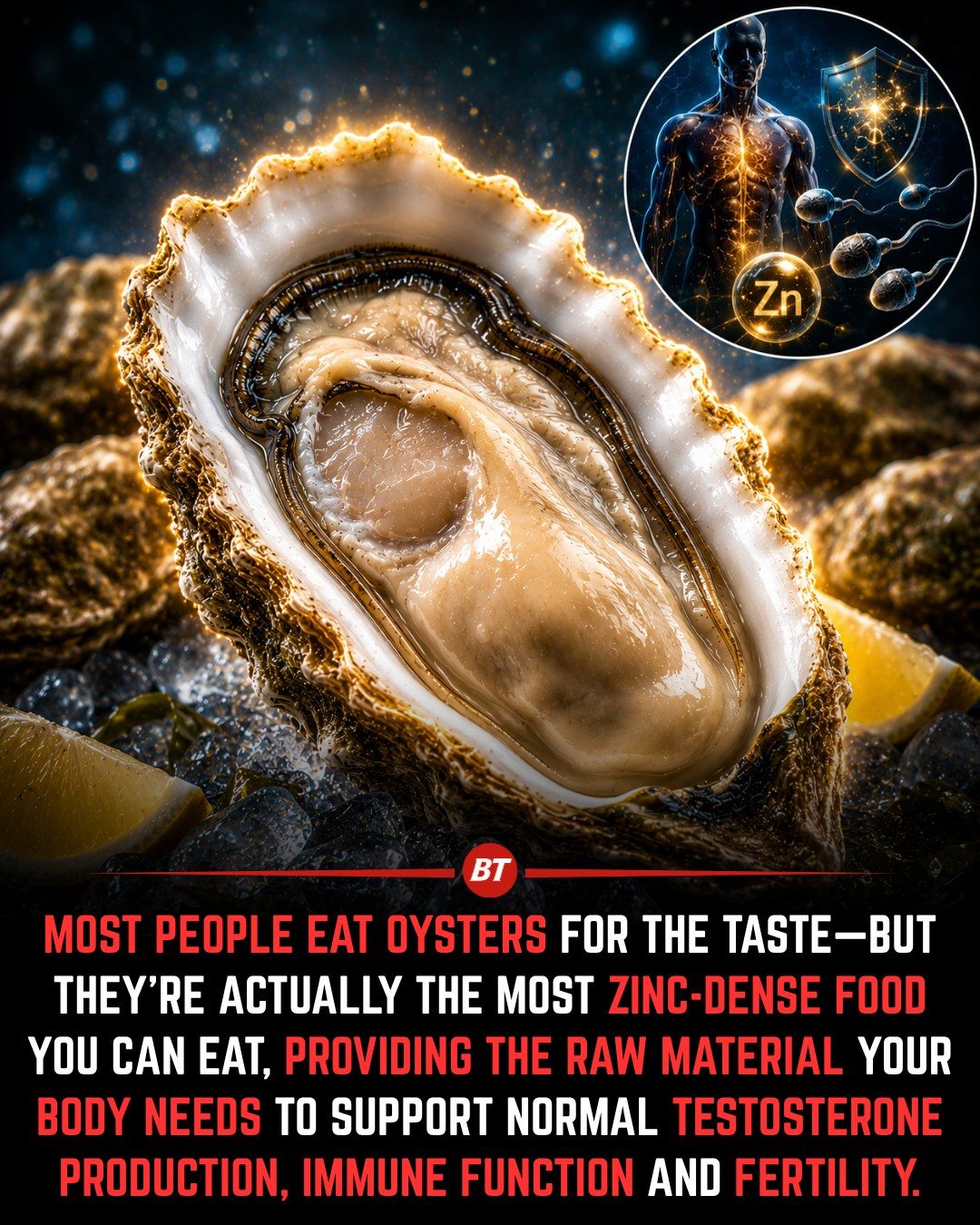 Oysters: Nature's Powerhouse of Zinc for Health