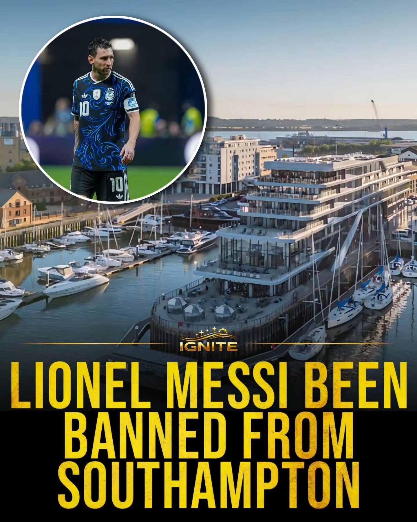 Lionel Messi's Rumored Ban from Southampton