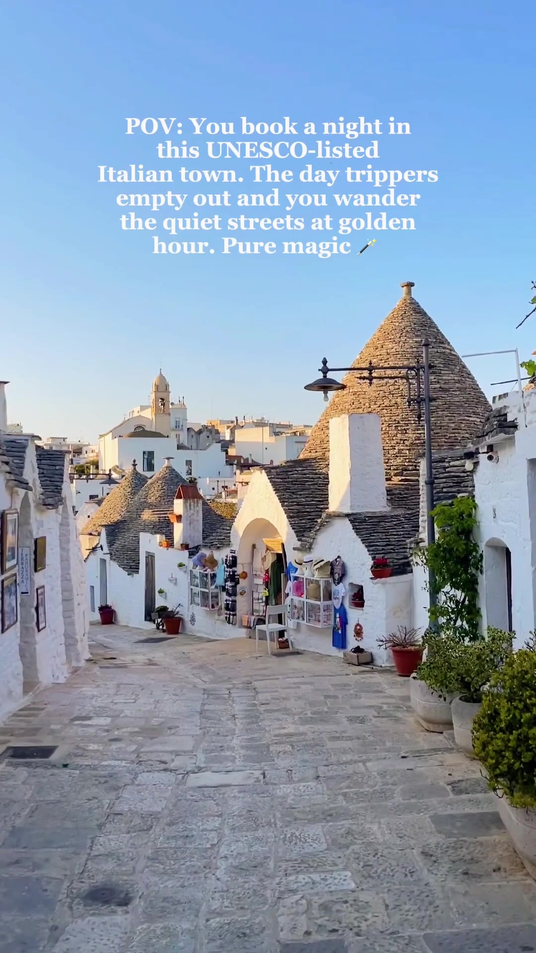 UNESCO Italian Town: Golden Hour Magic