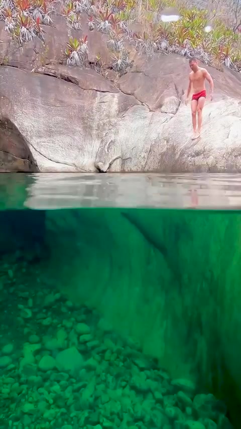 Underwater Swimming: Enjoying Clear Green Waters