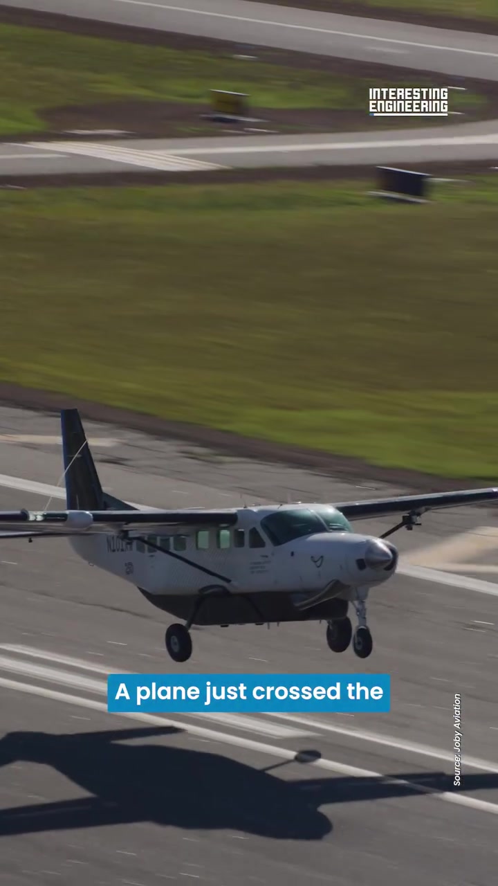 Joby Aviation's Autonomous Plane Lands in South Carolina