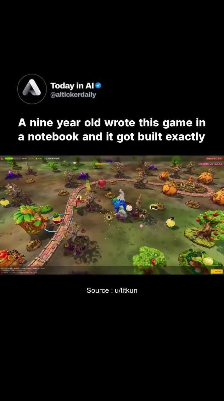 Nine-Year-Olds' Notebook Design Becomes a Real Game