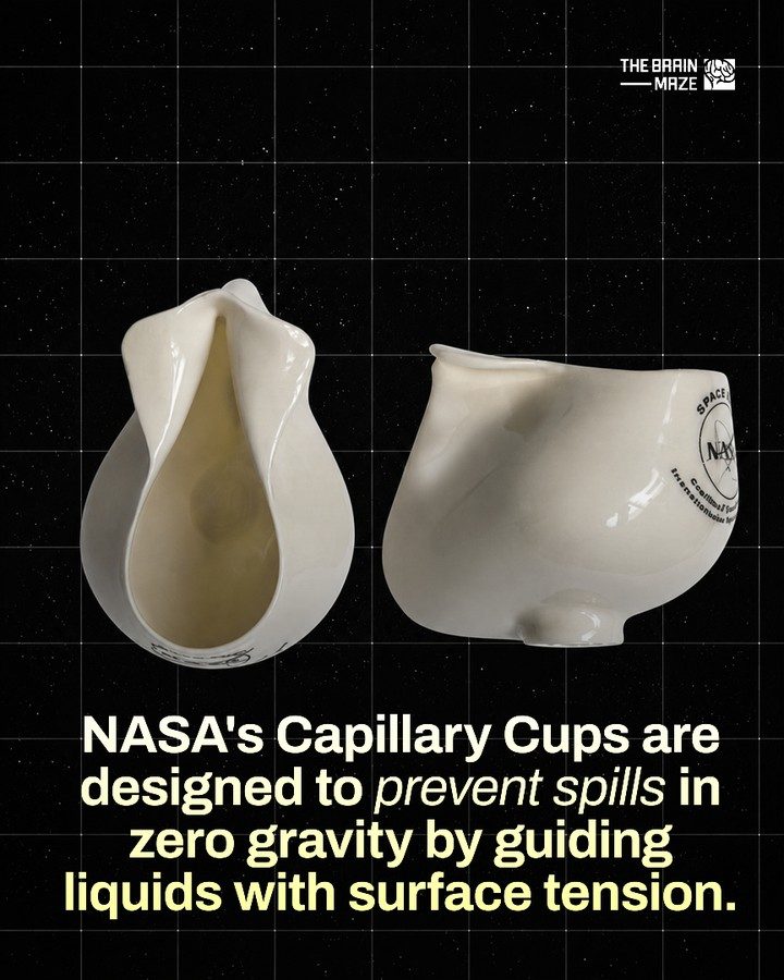 NASA's Innovative Space Cups for Zero Gravity Drinking