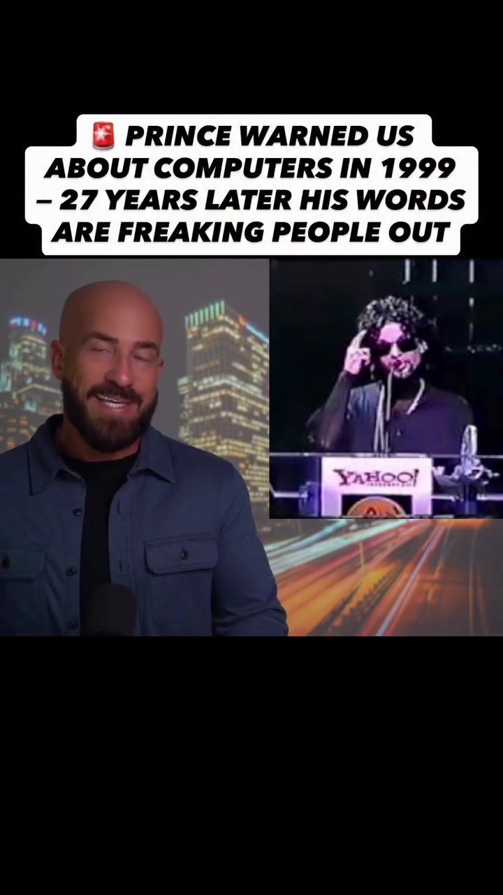 Prince's 1999 Computer Warning and Why It Resonates Today