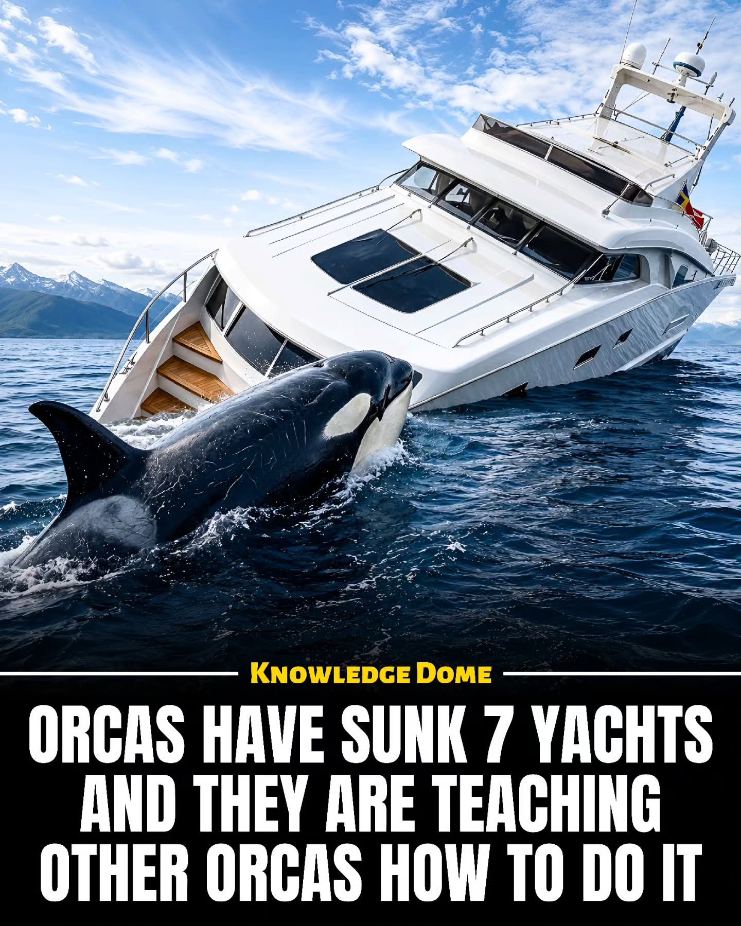 Orcas off Spain and Portugal Targeting Yachts