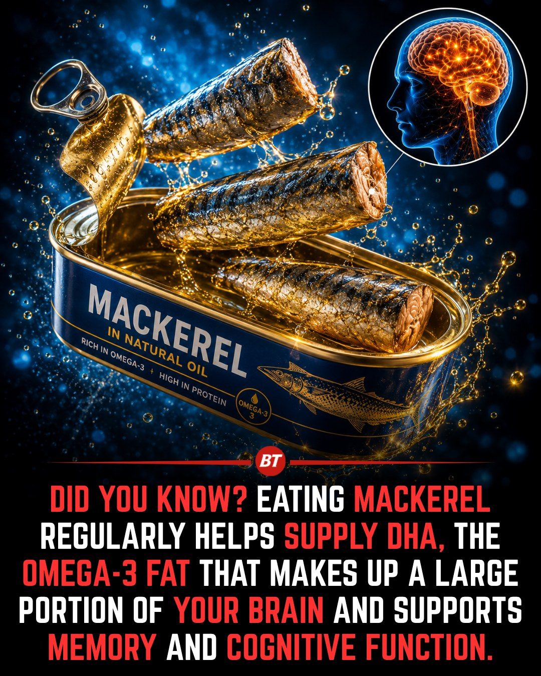 ### What Makes Canned Mackerel a Brain Superfood