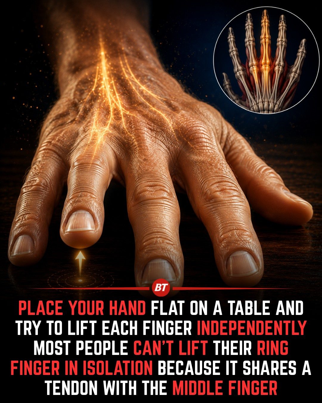 Can't Lift Your Ring Finger Alone? Here's Why