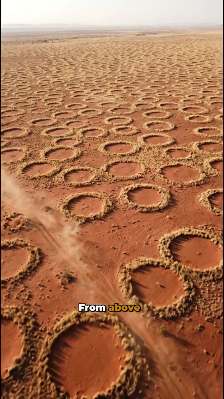 Namib Desert Fairy Circles Mystery Explained
