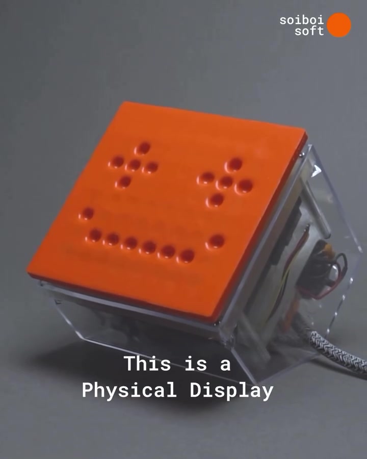 Soboi Soft's Innovative Tactile Display Enhances Accessibility
