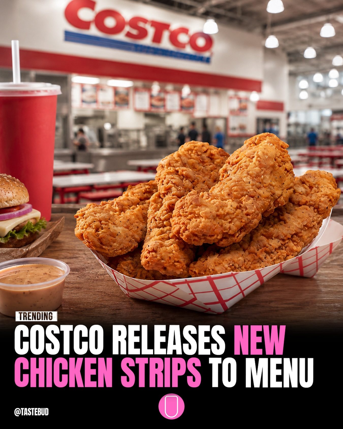 Costco Food Court Menu: New Chicken Strips