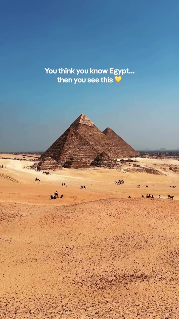 Pyramids of Giza: Iconic Egypt Travel Destination