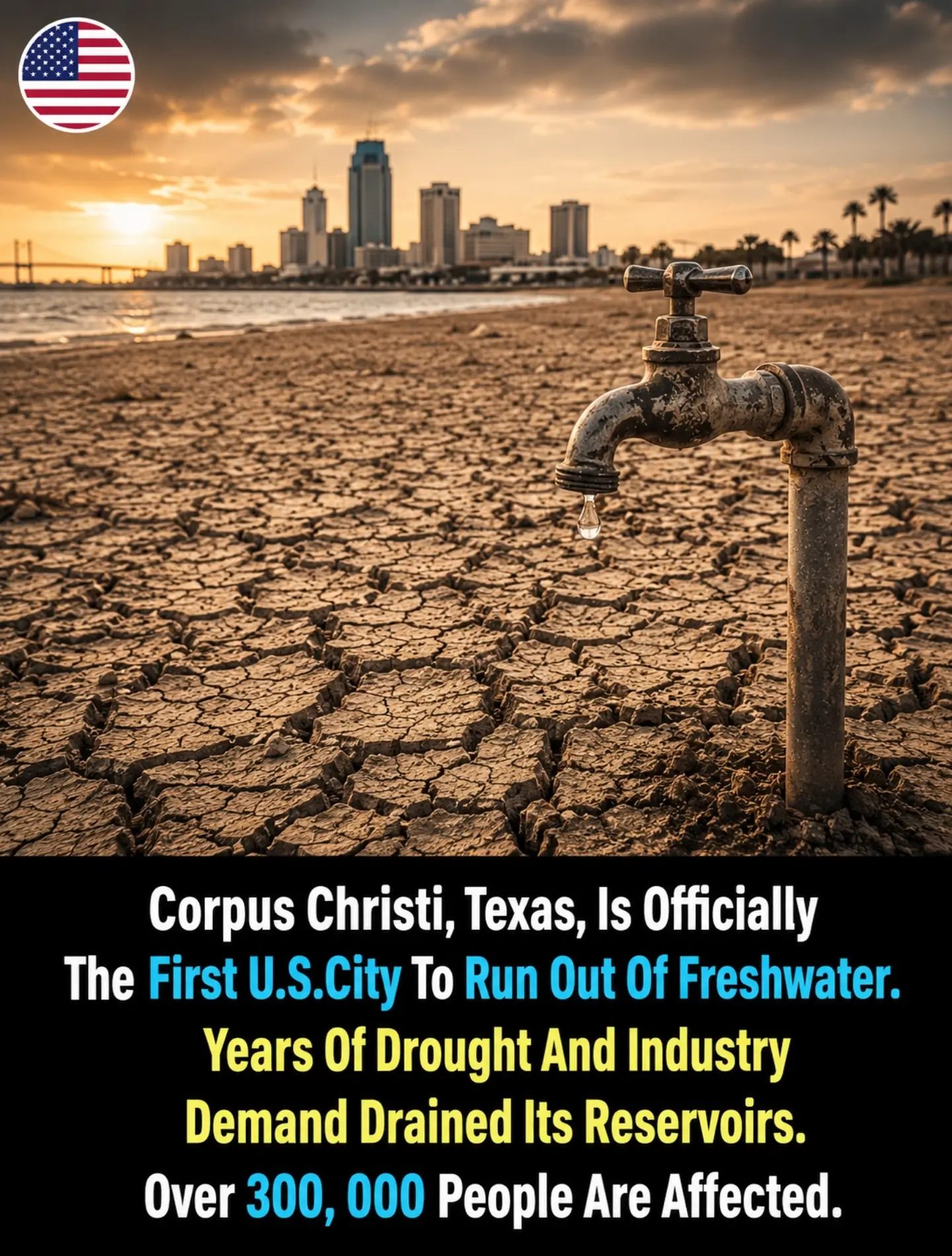 Corpus Christi's Historic Water Crisis & Its 300,000 Victims