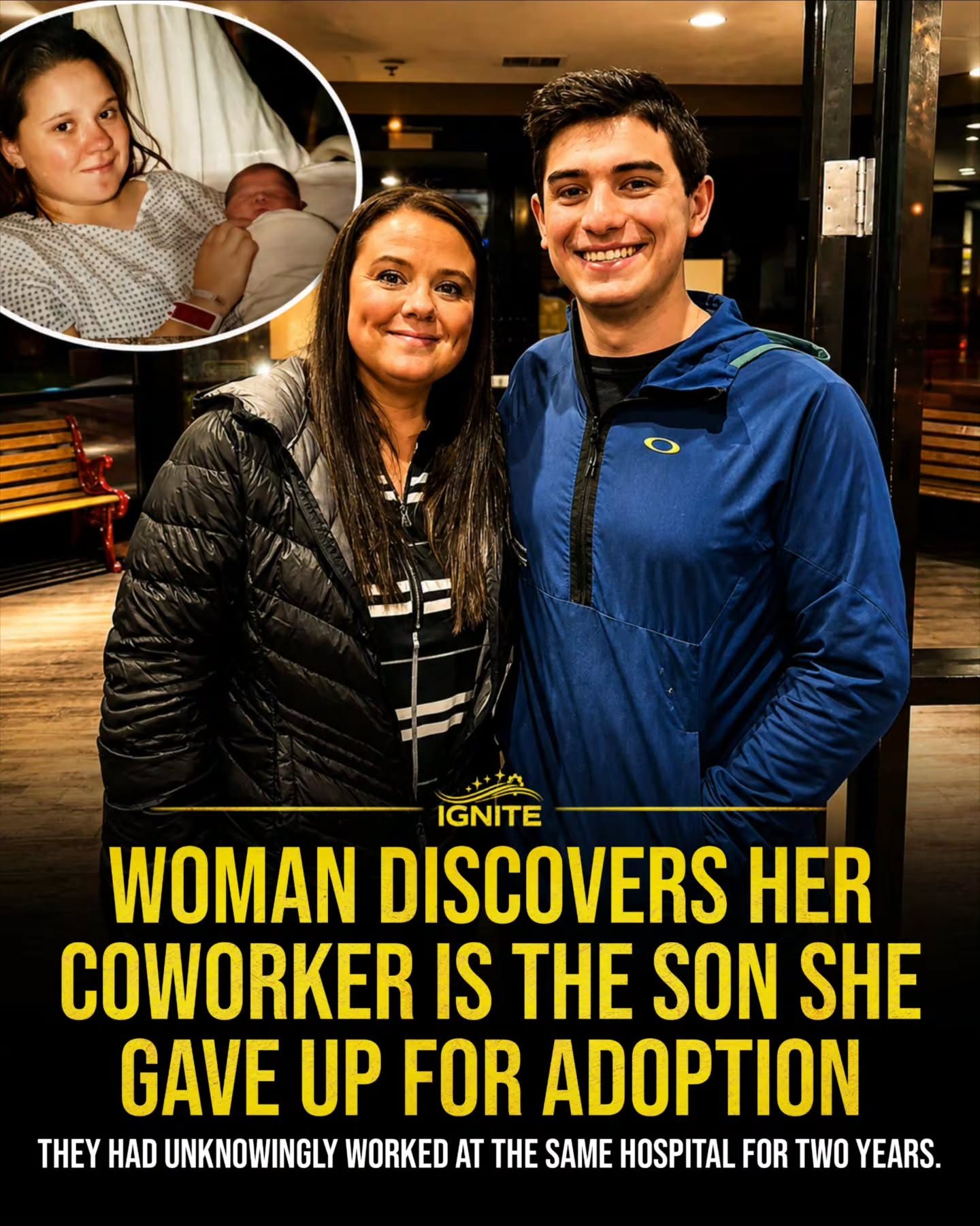 A Woman's Unexpected Reunion: Discovering Her Son at Work