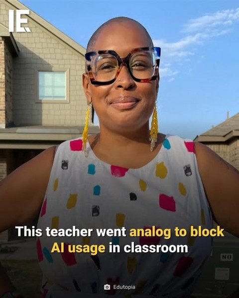 Teacher Bans AI in Classroom, Promotes Handwriting