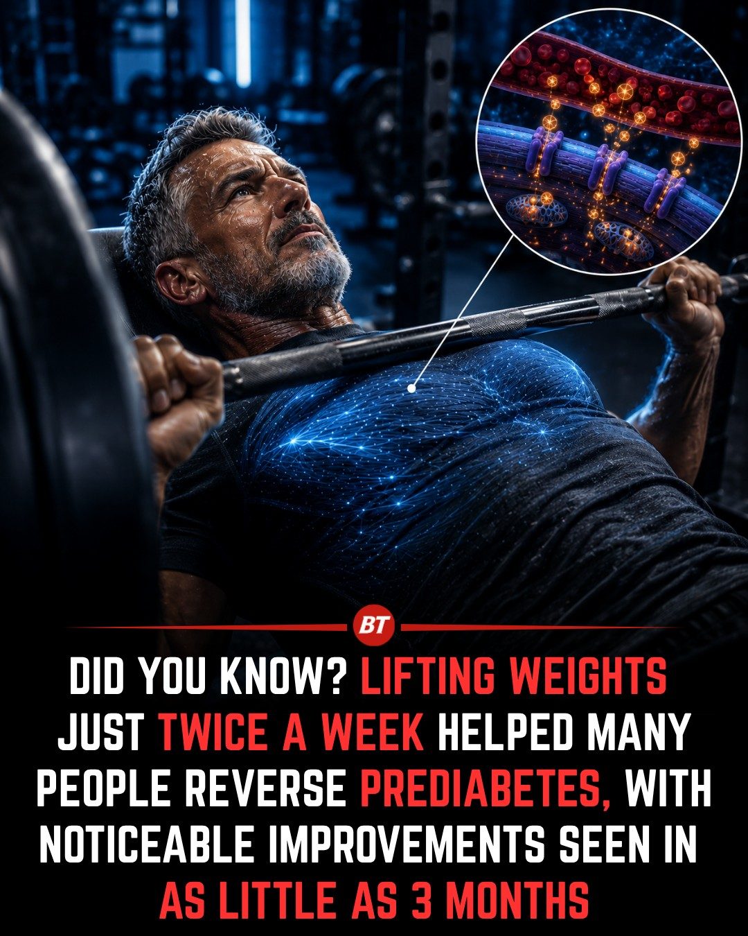 Reversing Prediabetes: How Weightlifting Twice a Week Helps
