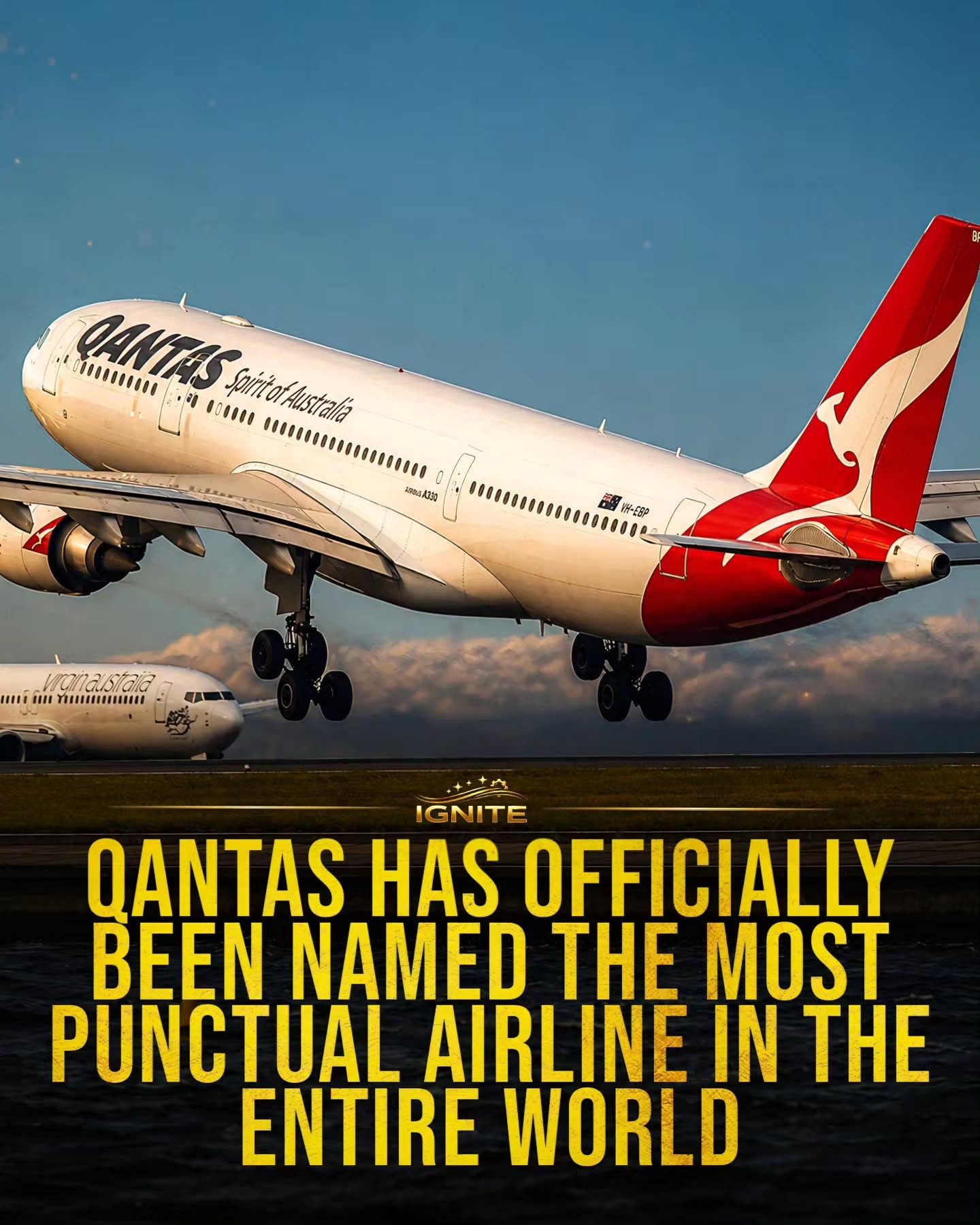 Qantas Named World's Most Punctual Airline