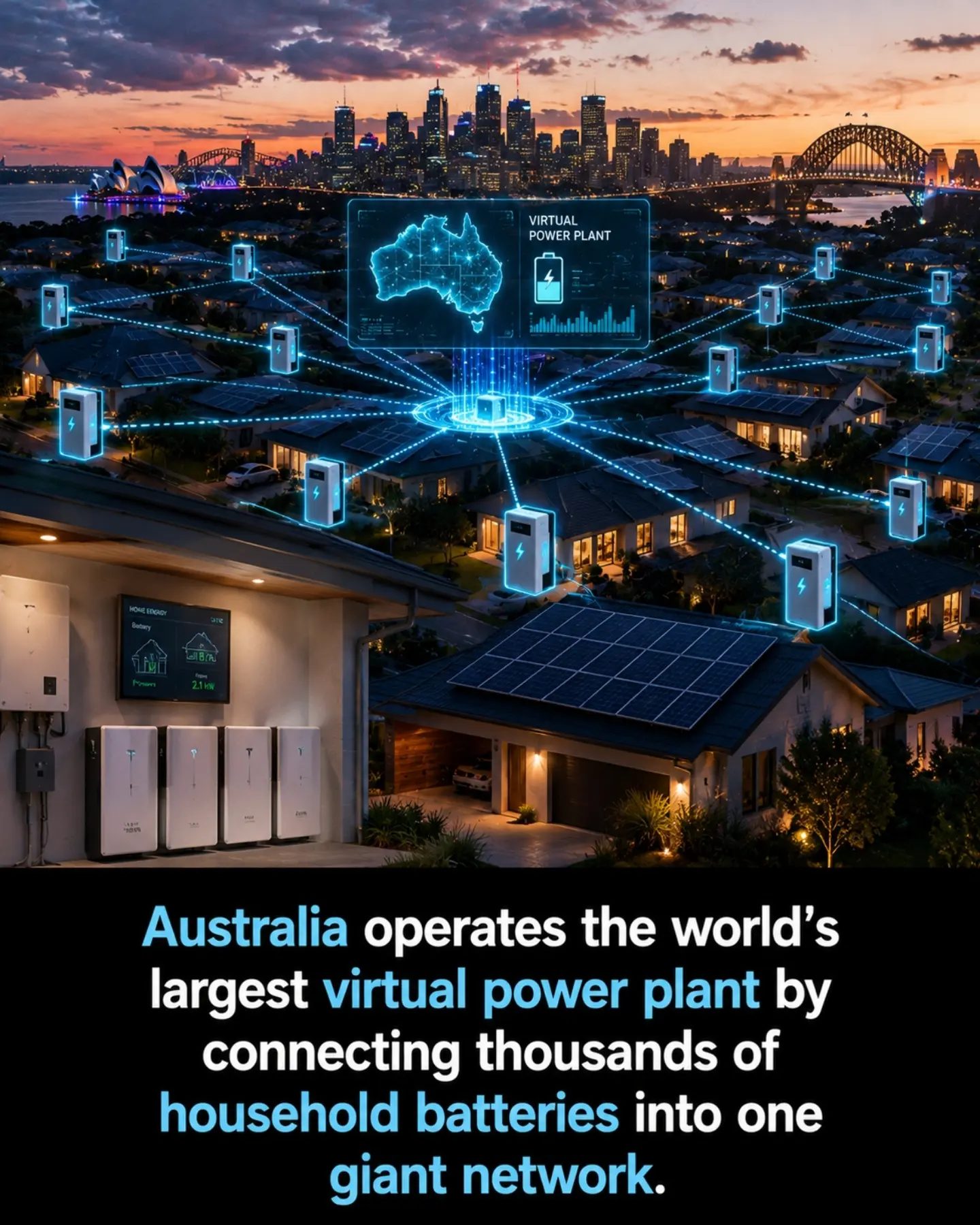 Australia's Giant Virtual Power Plant: Revolutionizing Energy