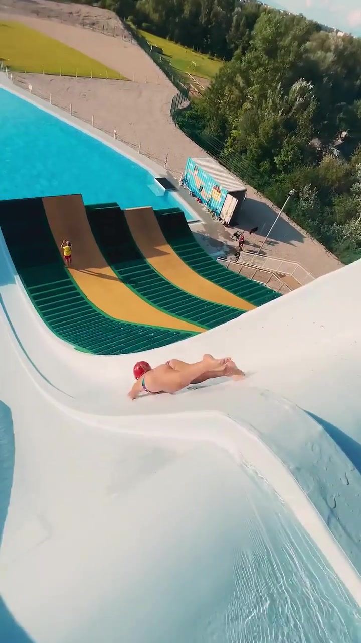 Water Park Fun: Slides and Pool Enjoyment