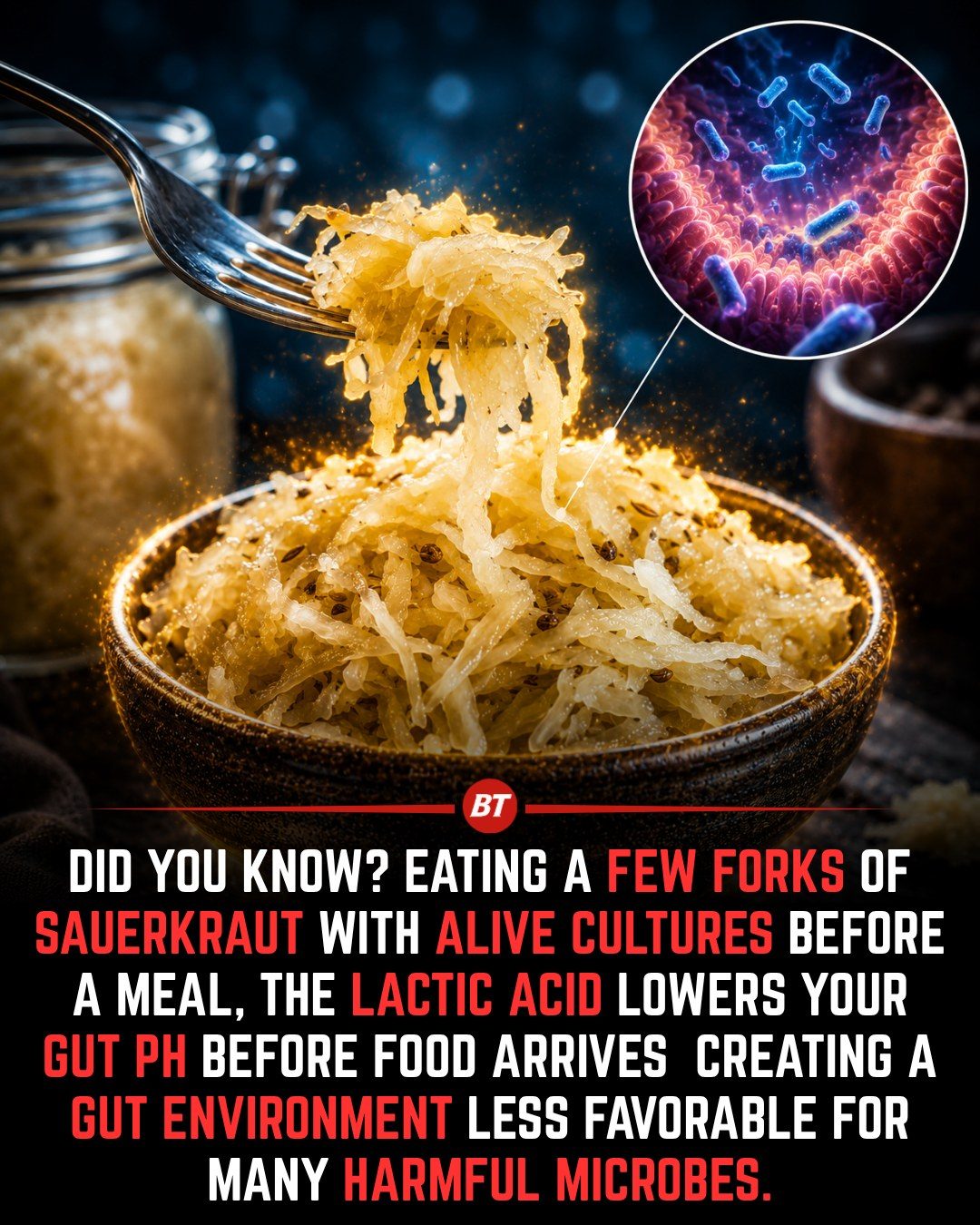 Eat Sauerkraut Before Meals to Boost Gut Health