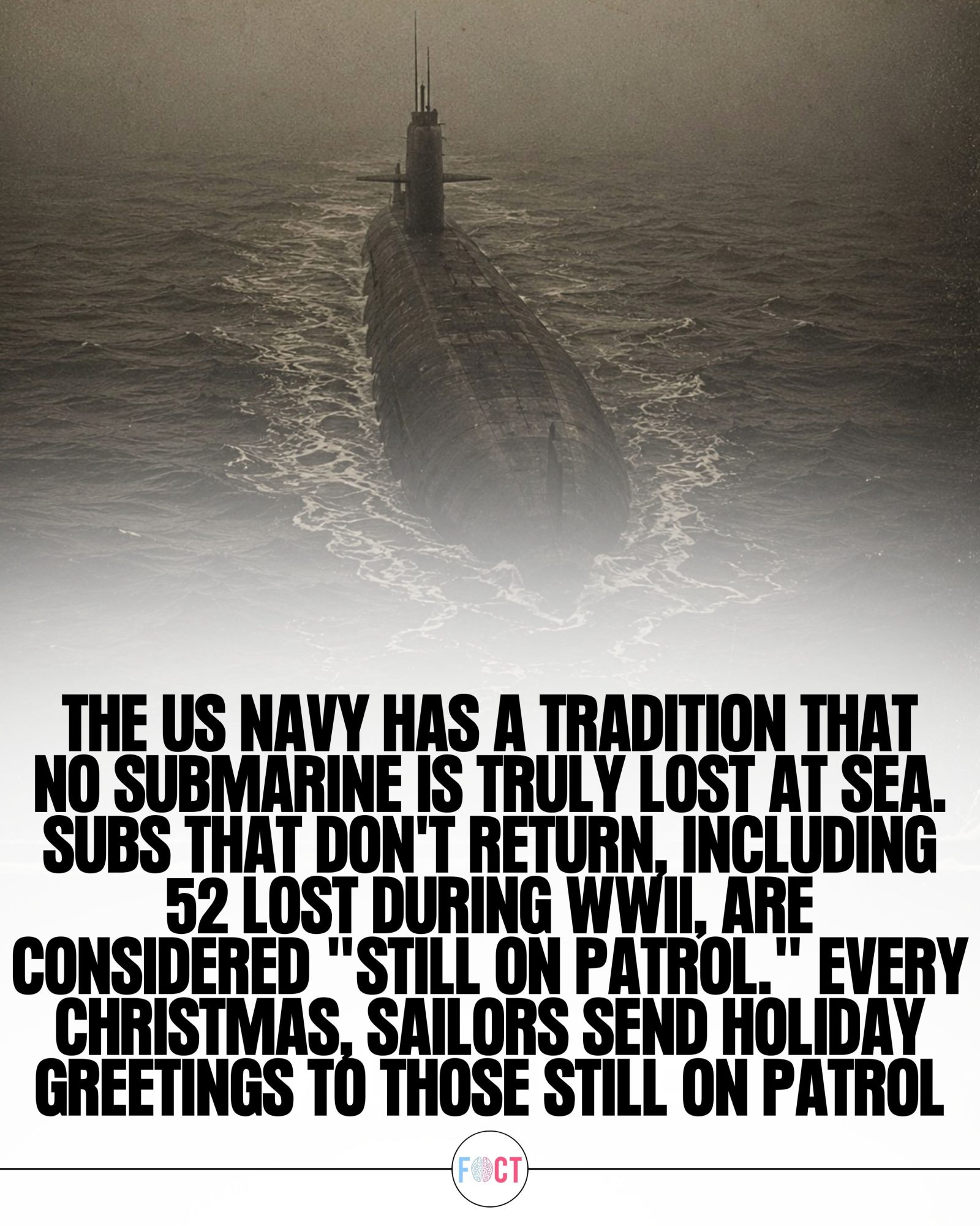 The US Navy's Tradition: Remembering WWII Submarines "Still On Patrol