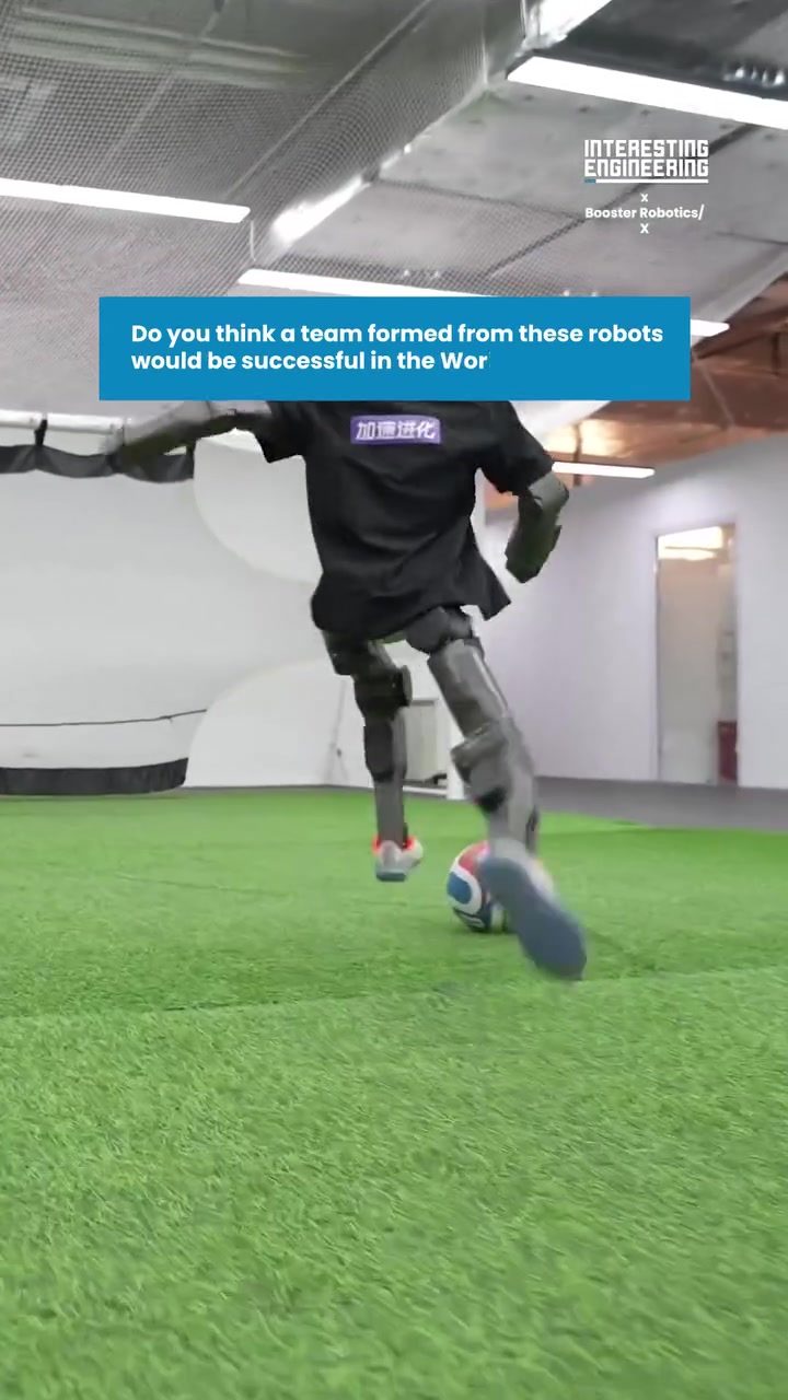 Booster Robotics' Humanoid Robot Prepares for RoboCup