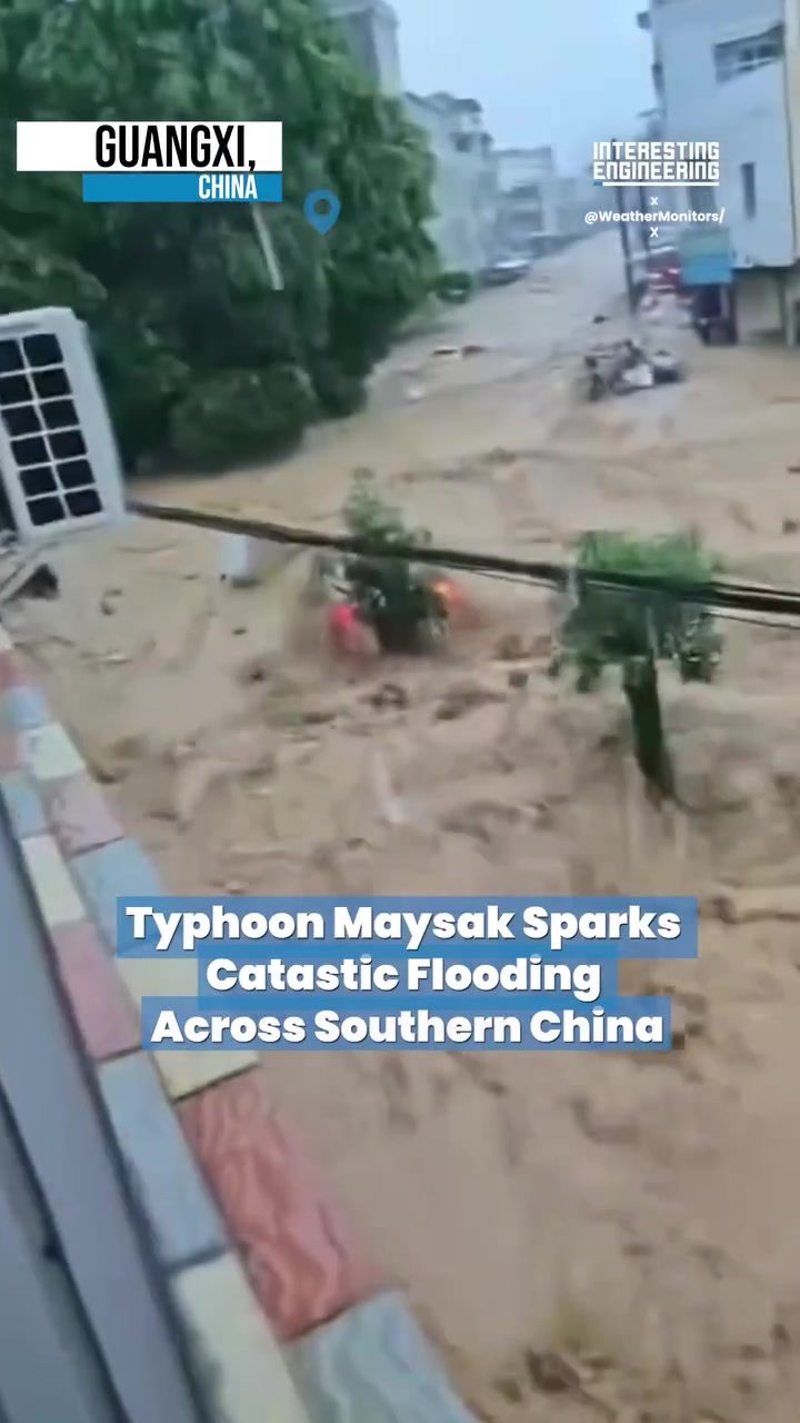 Typhoon Maysak's Devastating Flood Impact on Guangxi