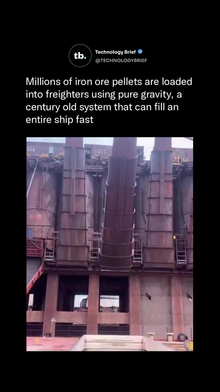 **Century-Old Gravity System Speeds Iron Ore Loading**
