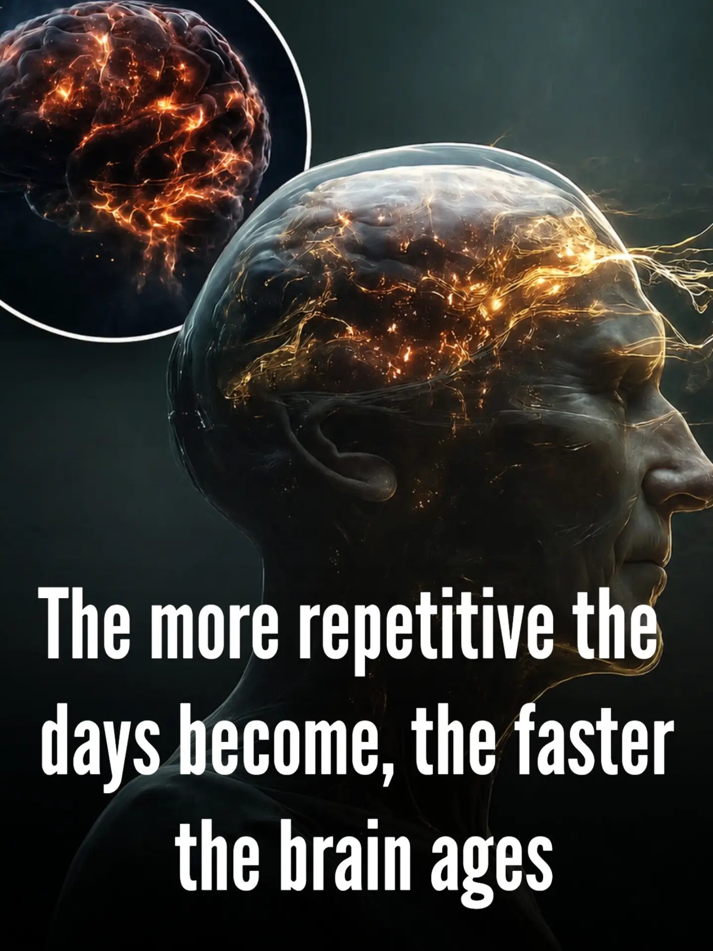 **Repetitive Routines May Accelerate Brain Aging**
