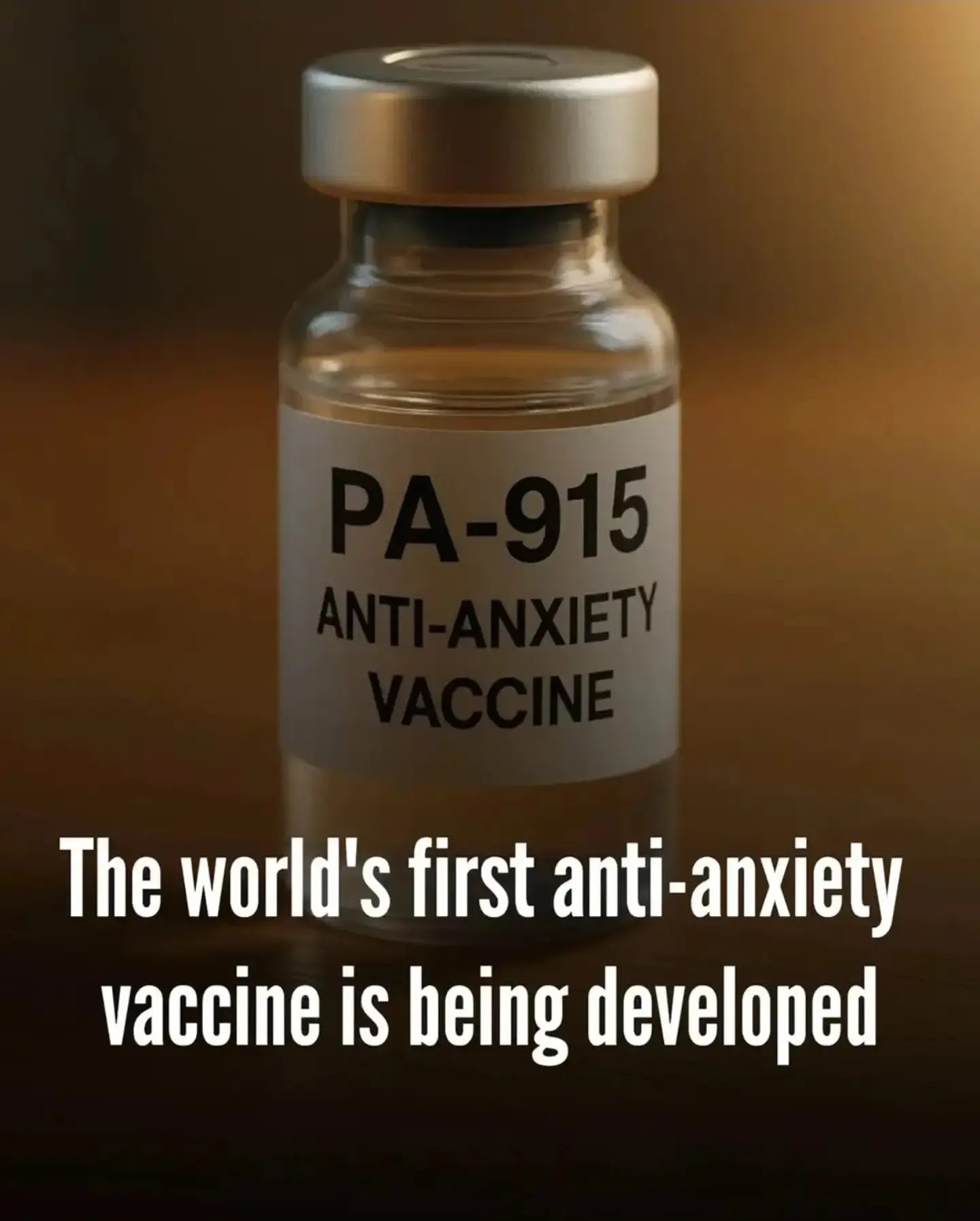 PA-915: The Potential First Anti-Anxiety Vaccine