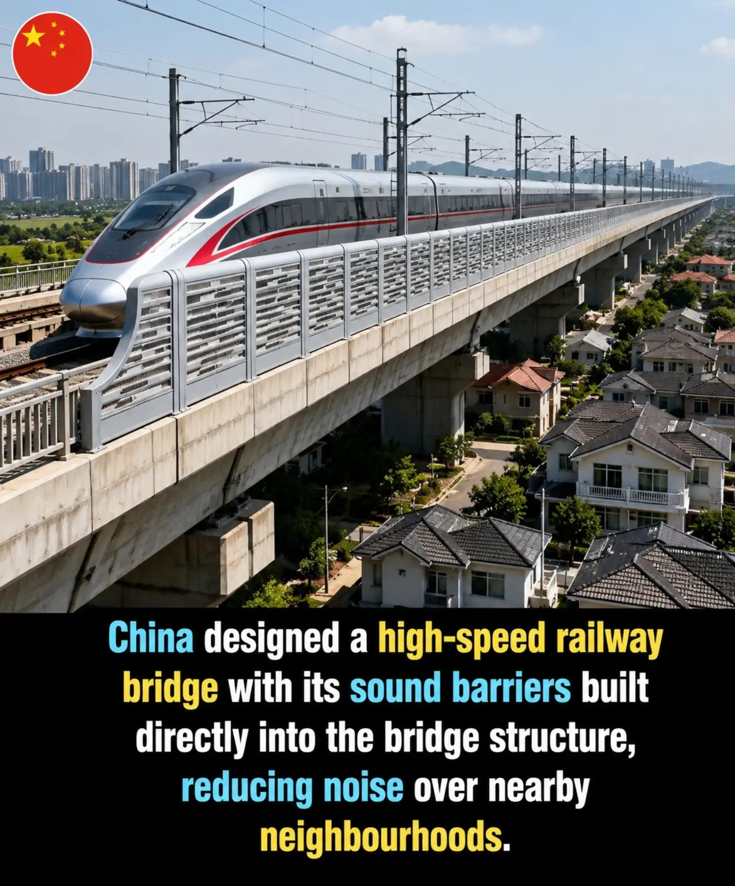 China's Innovative Sound Barrier Railway Bridges