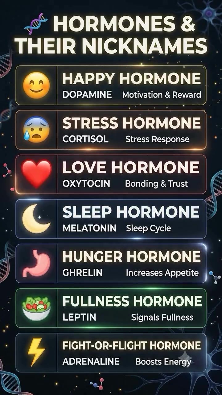 Discover Hormones: Dopamine, Cortisol, and More