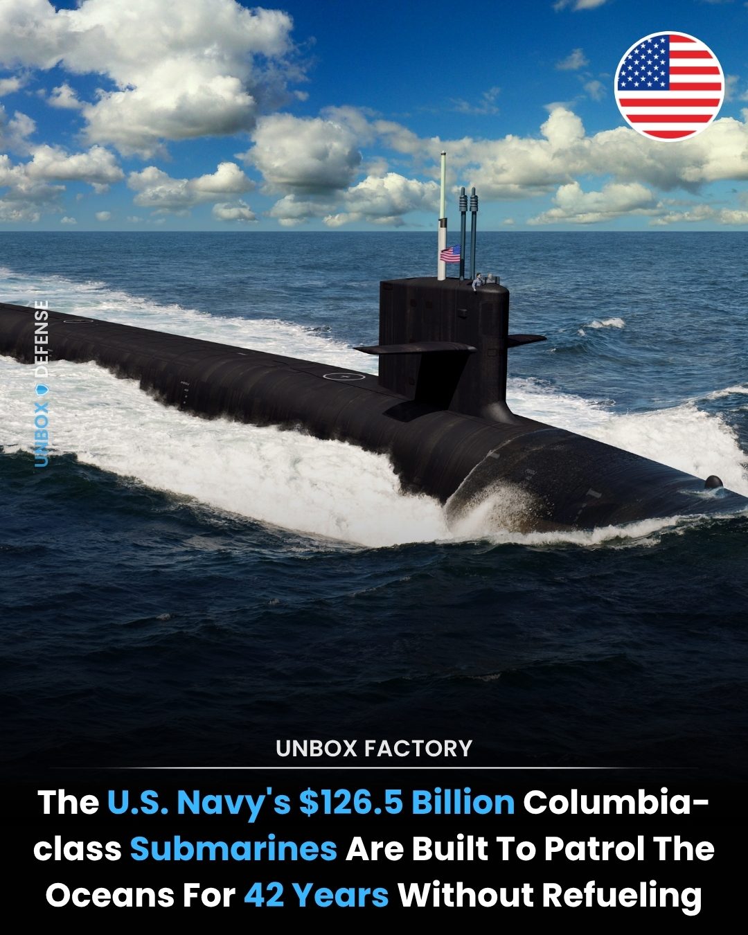 Columbia Class Submarines: The U.S. Navy's 42-Year, $126.5 Billion Nuclear Deterrent