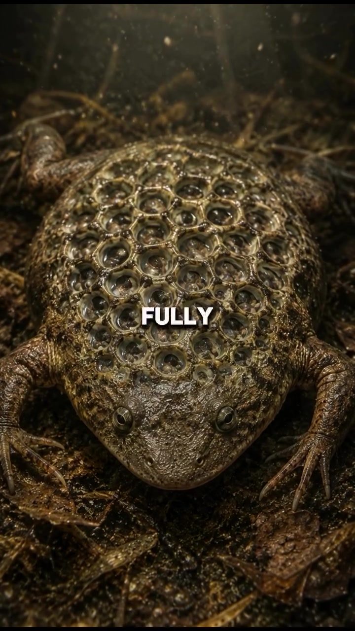 Surinam Toad's Remarkable Skin Birth Process