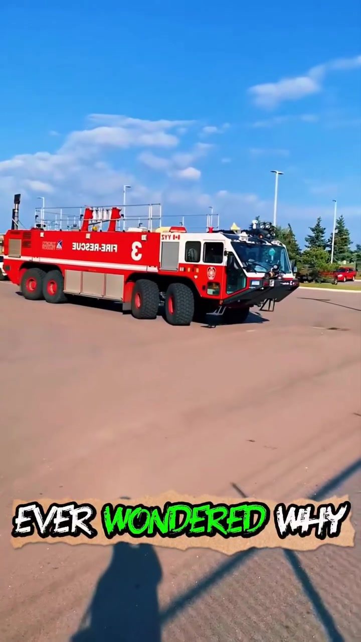 Airport Fire Trucks: Built for Speed and Safety