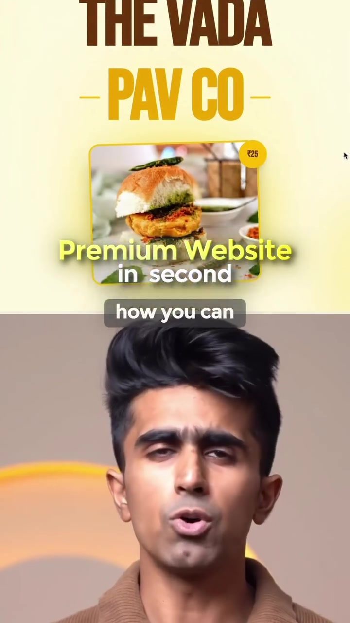 Build a Premium Vada Pav Website in Seconds with Replit's Agent 4