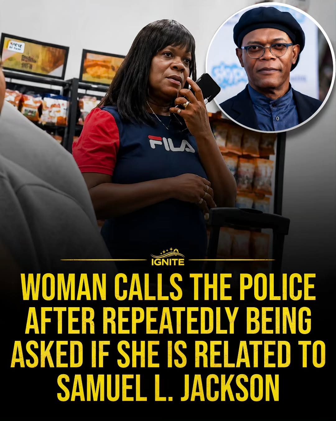 Woman Calls Police Over Repeated Samuel L. Jackson Questions