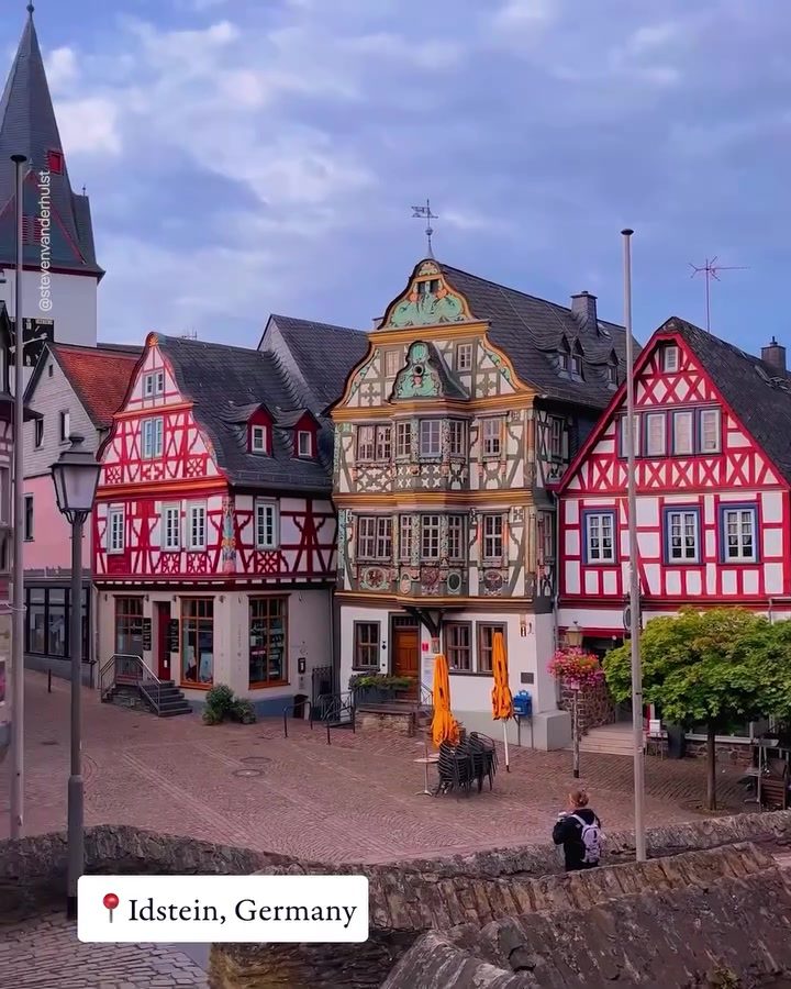 Idstein's Charming Half-Timbered Houses