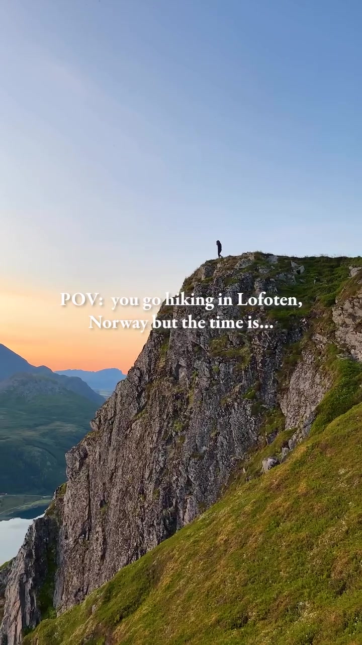 Hiking Lofoten, Norway: Midnight Sun Adventure