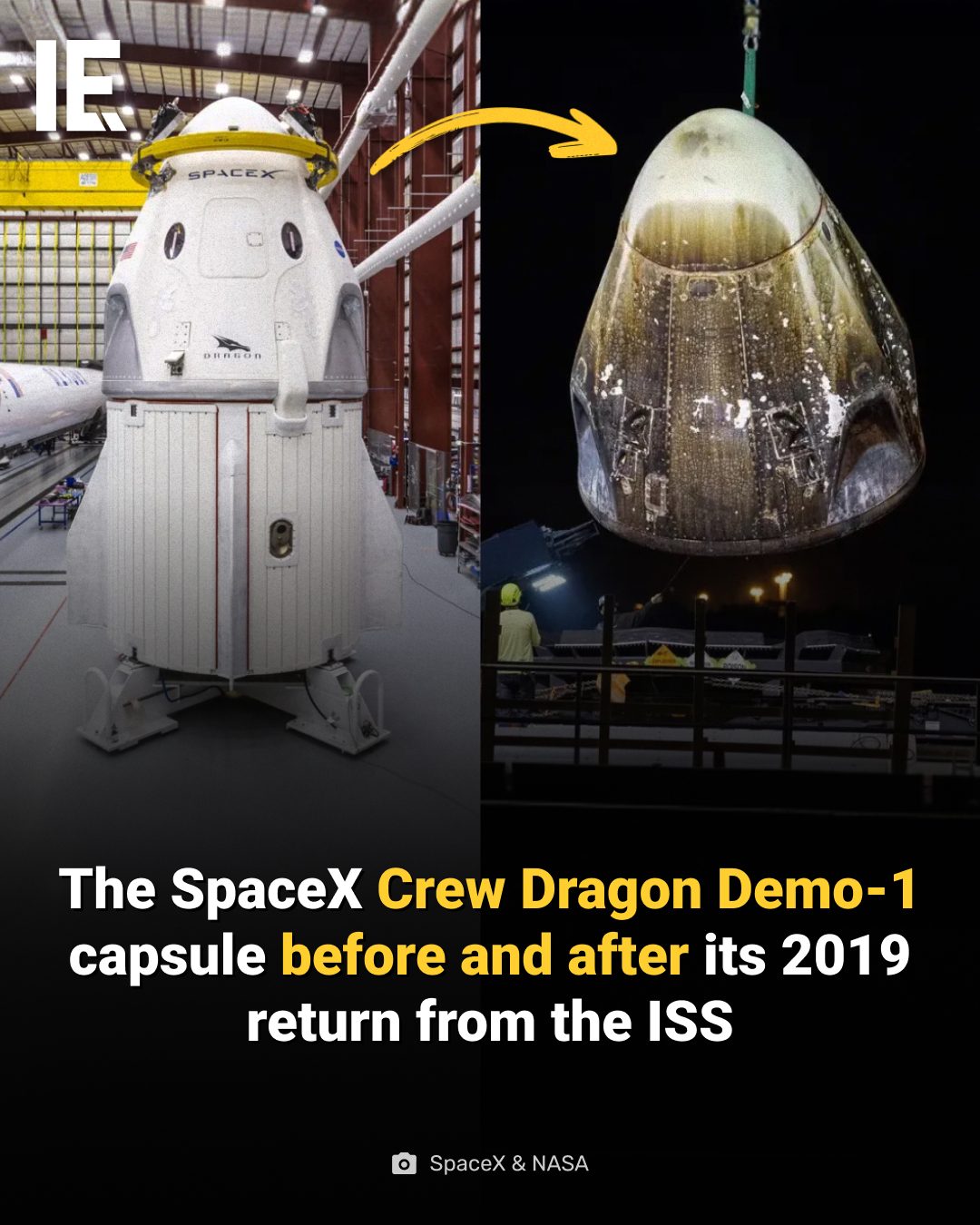 SpaceX Crew Dragon: Before and After ISS Mission