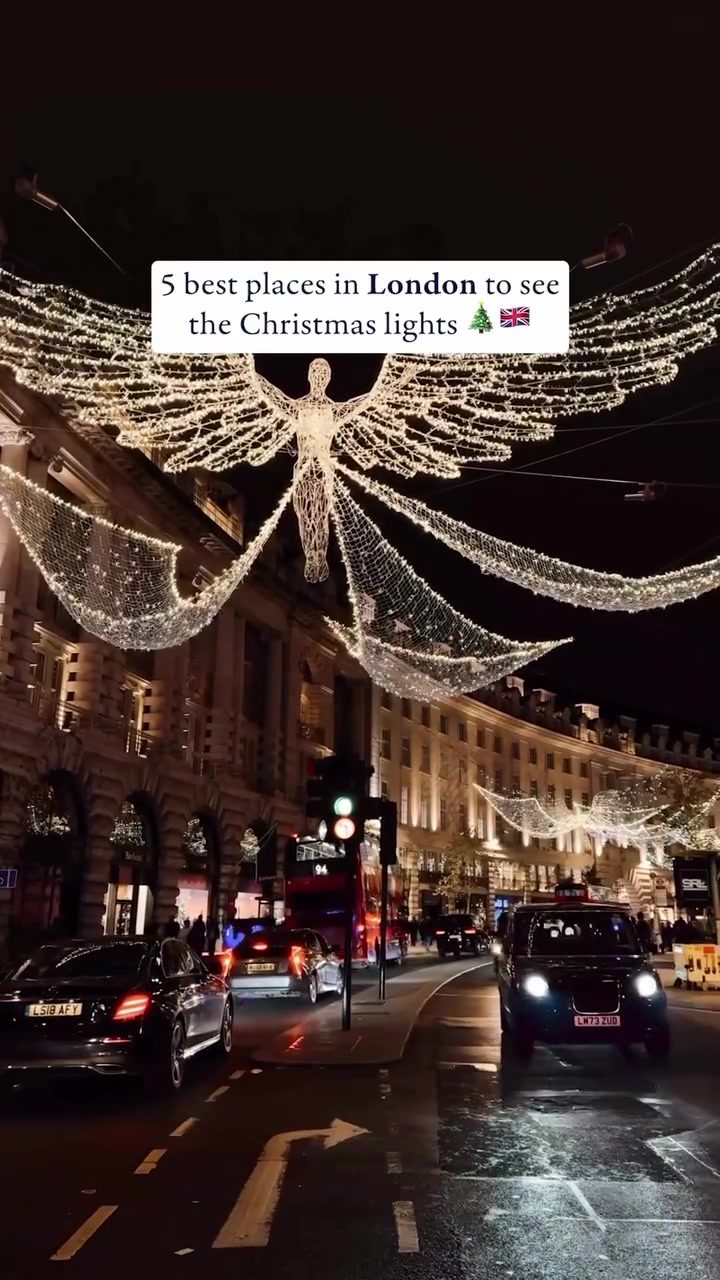 London's Top Christmas Light Spots