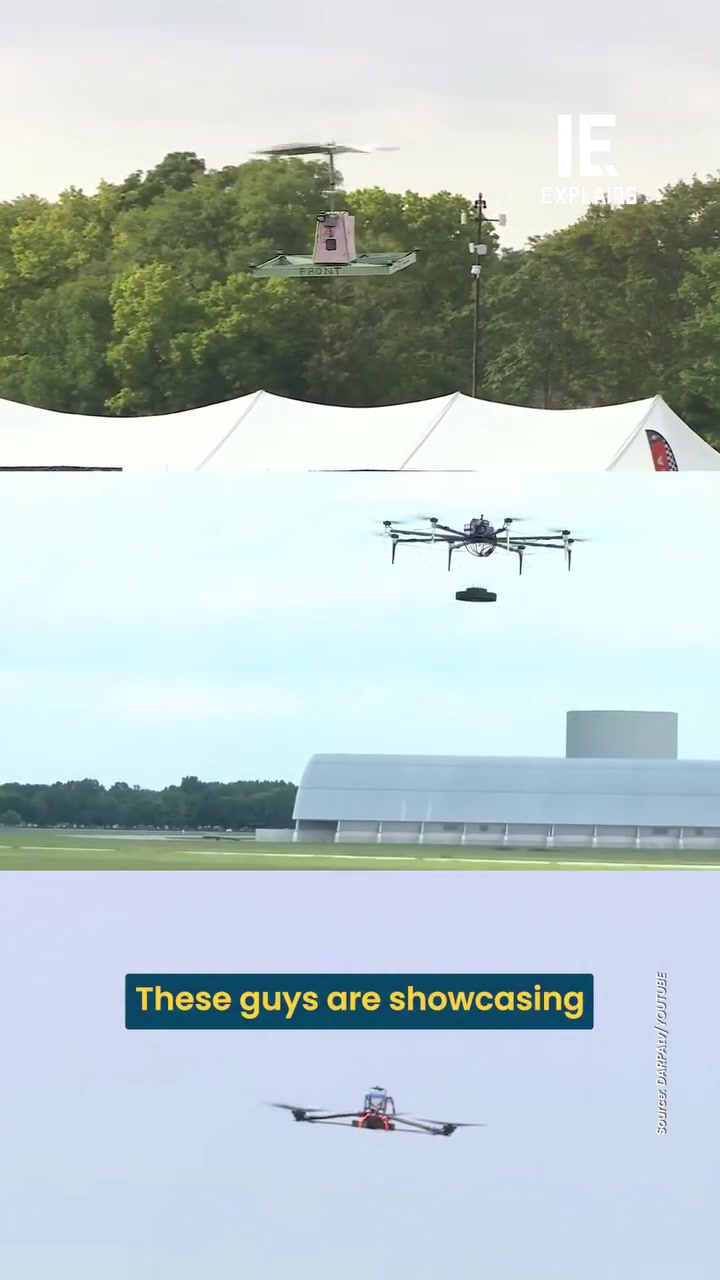 DARPA Lift Challenge: Drone Teams Compete