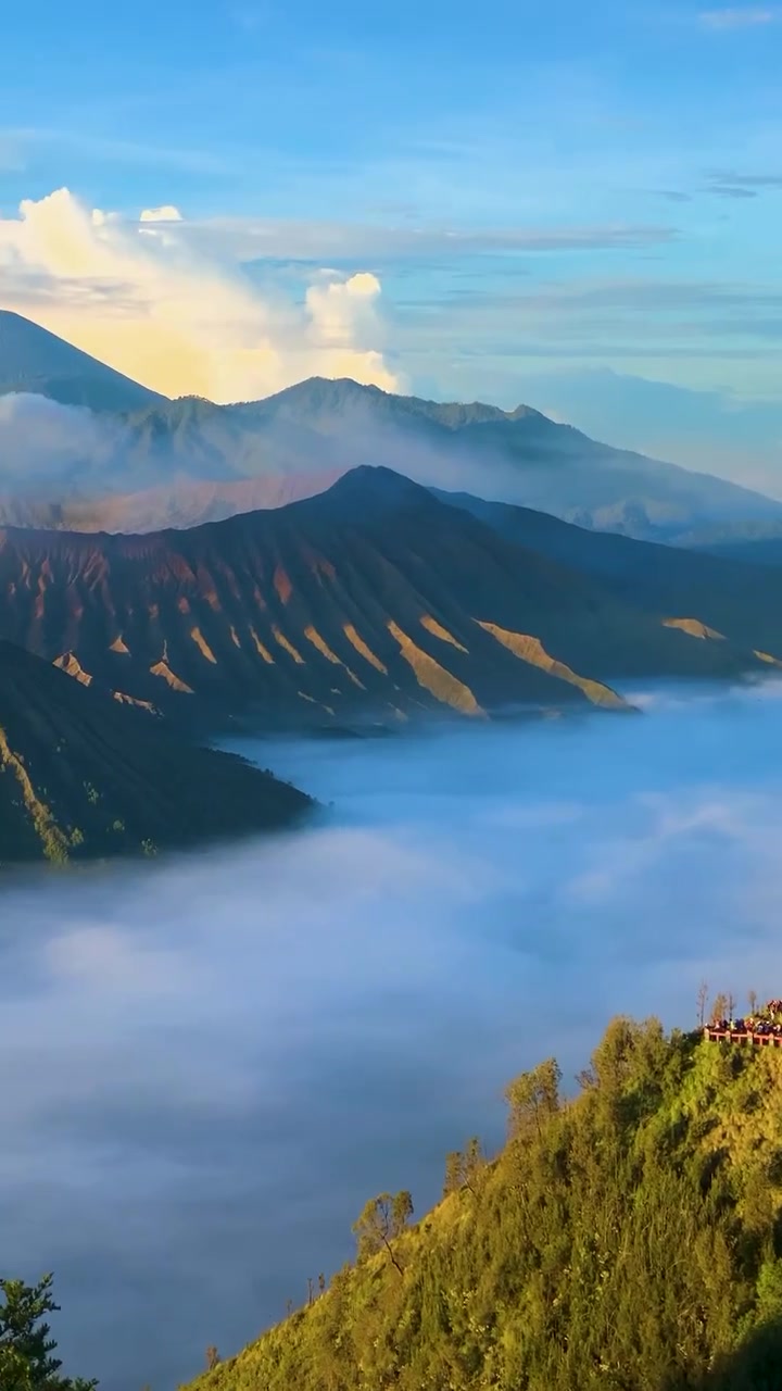 Mount Bromo's Mysterious Volcanic Landscape