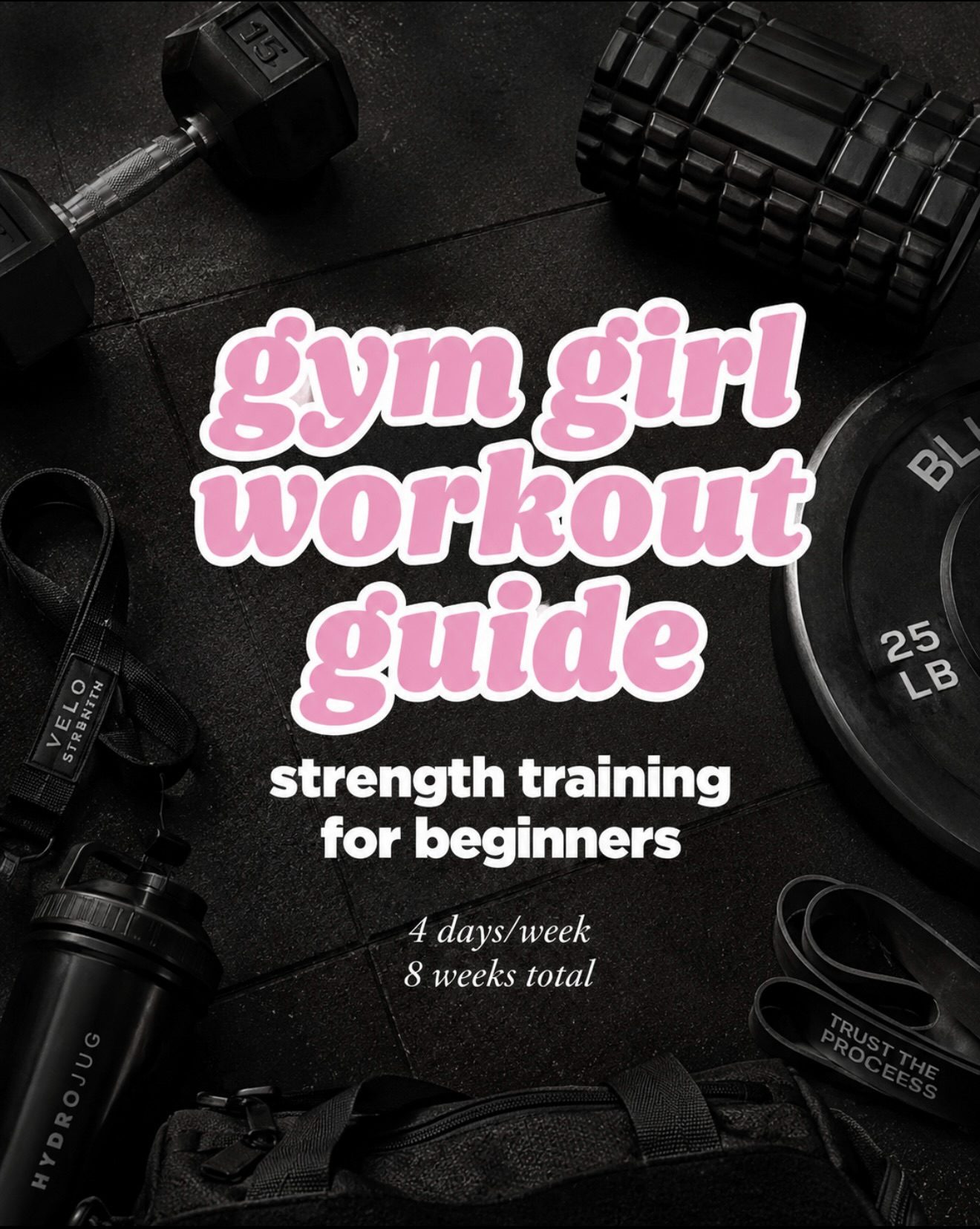 8-Week Beginner Gym Workout Plan for Strength Training