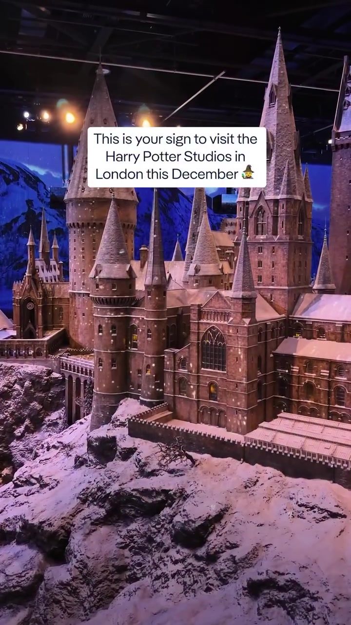Experience Hogwarts in the Snow: A Magical London Christmas