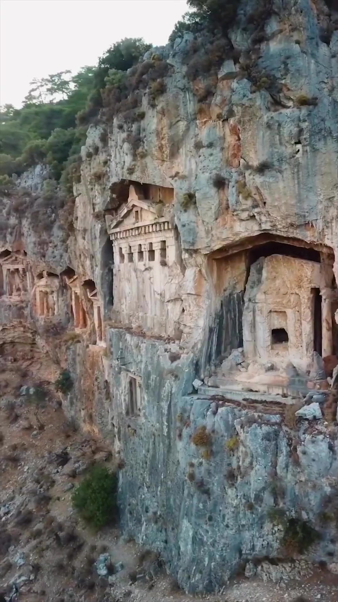 Kaunos Rock Tombs: Ancient Burial Sites in Turkey