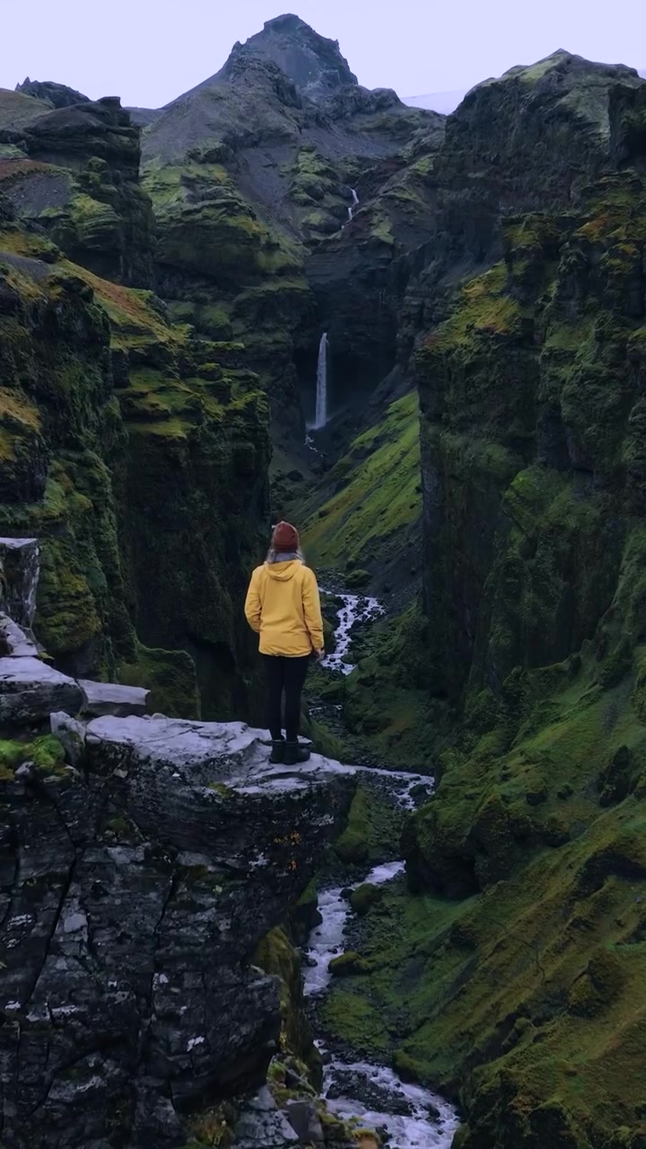 Iceland's Hidden Canyon: Denis Barbas' Landscape